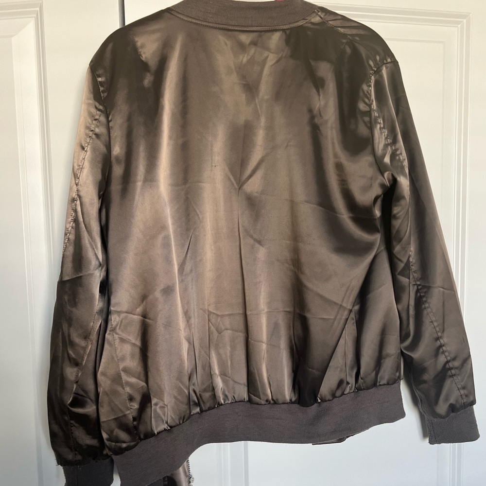 Metallic/brown bomber jacket - Picture 2 of 5